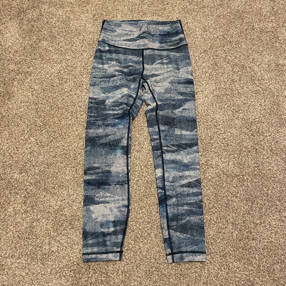 Lululemon Wunder Under High Rise 7/8 Tights Leggings